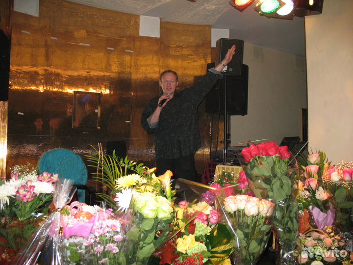 Певец-музыкант диджей на банкет свадьбу юбилей