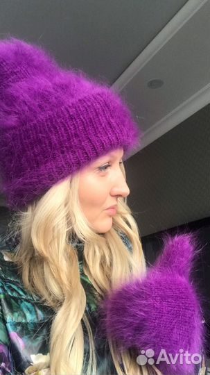Шапка из ангоры