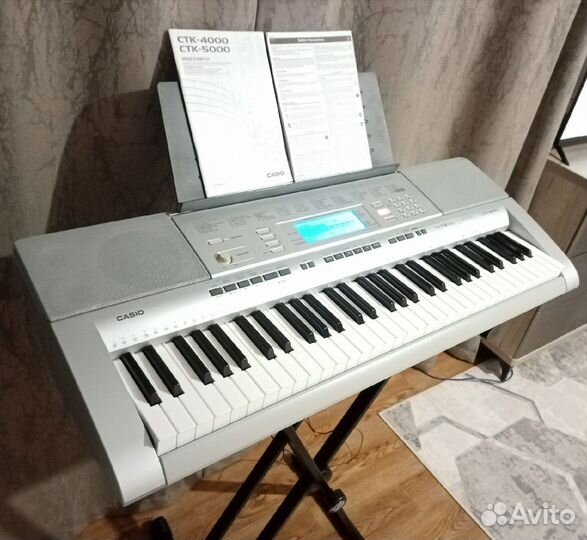 Синтезатор casio ctk-4000 с подставкой