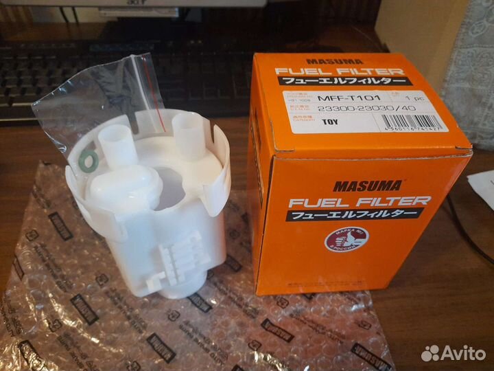 Фильтр топливный Masuma, арт. MFF-T101