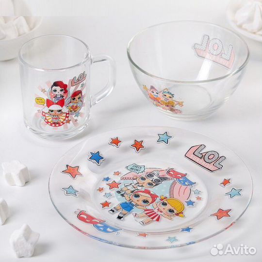 Набор детской посуды L.O.L. surprise