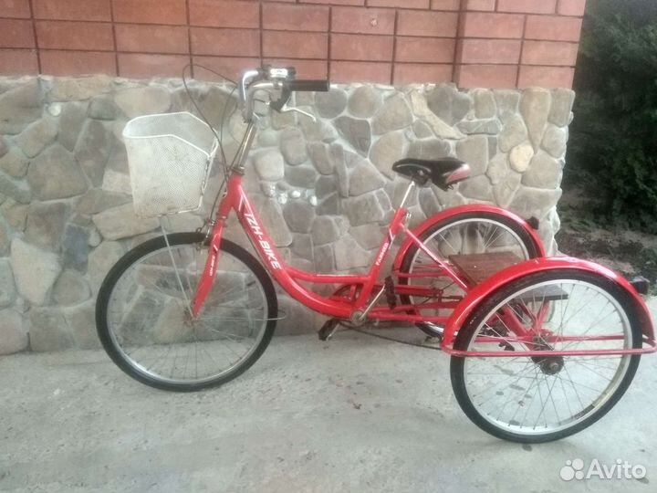 Трехколесный велосипед для взрослых