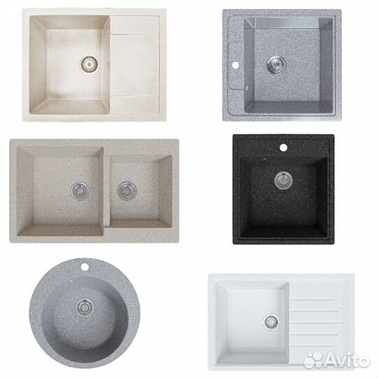 Кухонная мойка искусственный камень