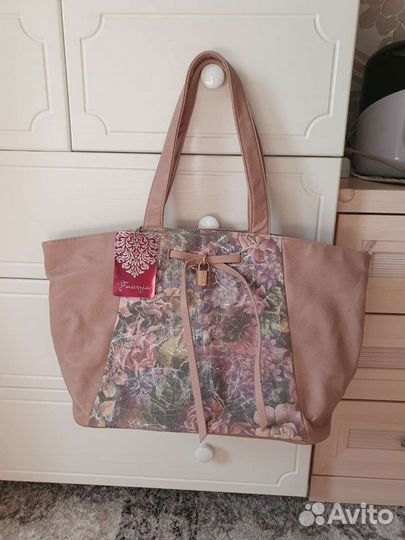 Cумка женская Marzia цветы на плечо