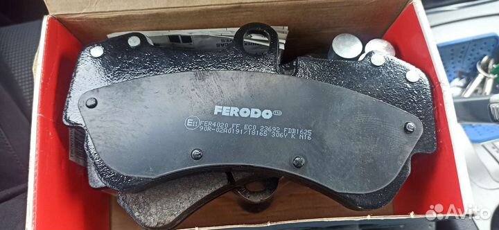 Тормозные колодки volkswagen touareg