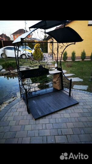 Мангал С крышей