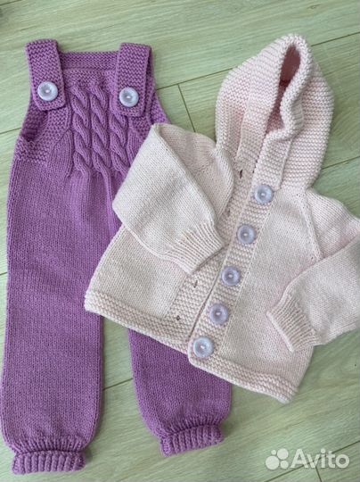 Вязанный комплект