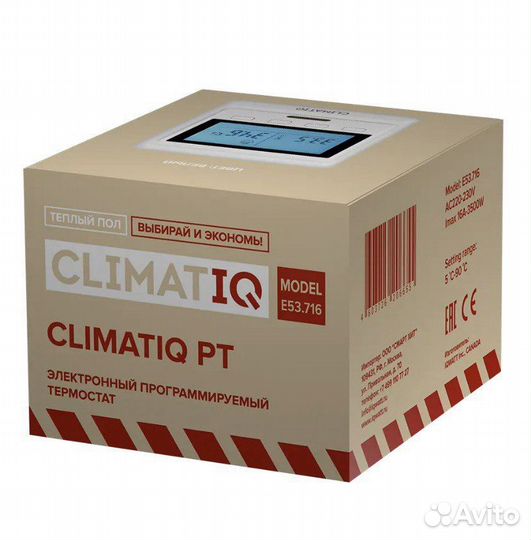 Терморегулятор Climatiq PT