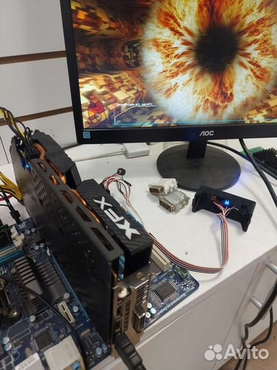 Видеокарта XFX Rx580 8gb