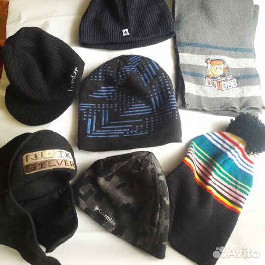 Шапки детские 52,54,56р.новые много