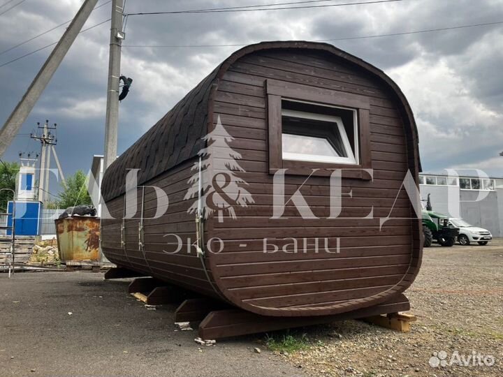 Бани - бочки от производителя под ключ