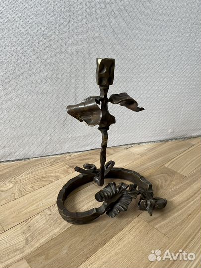 Подсвечник кованный