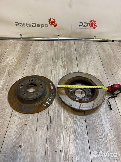 Диски тормозные задние Honda Accord 8