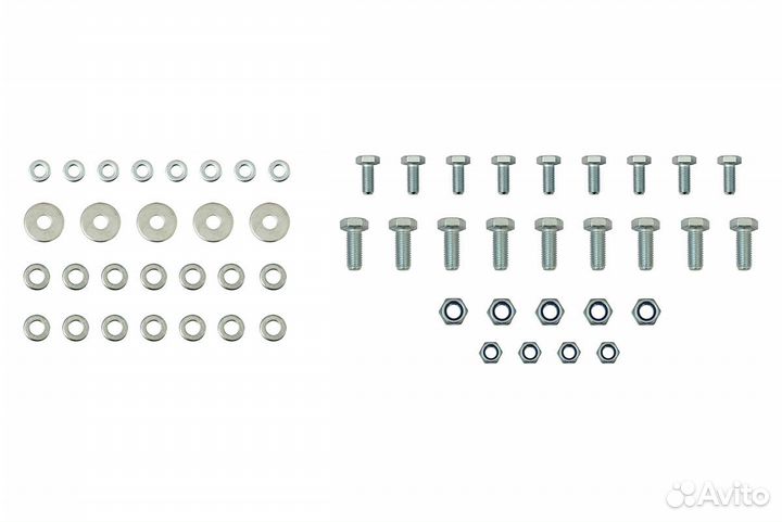 Бампер передний силовой/защита штатного бампера ри