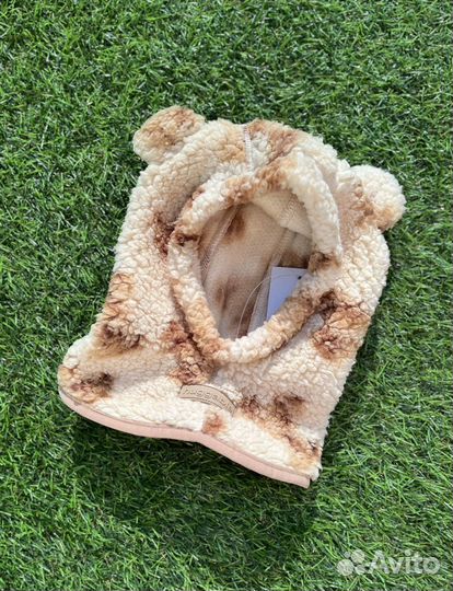 Шапка-шлем Happy Baby новая мишка