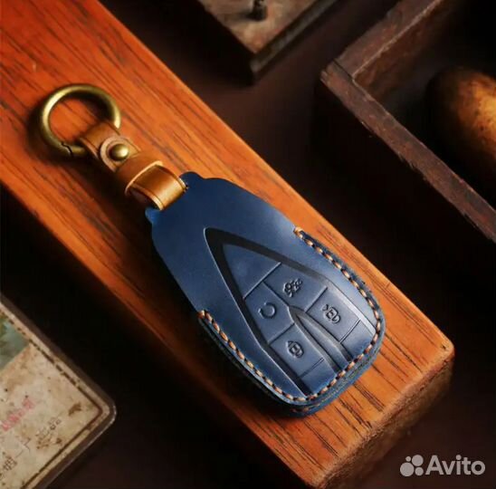 Чехол для ключа Changan Uni-K / Чанган Юни-К Blue