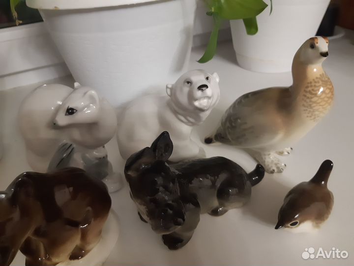 Фарфоровые статуэтки. лфз. Период СССР