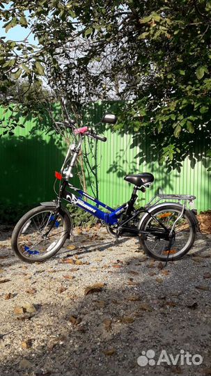 Велосипед подростковый складной