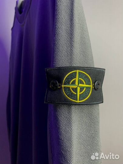 Свитшот Stone island серый