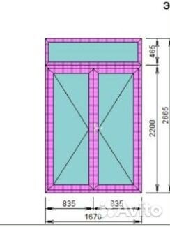 Дверь пластиковая