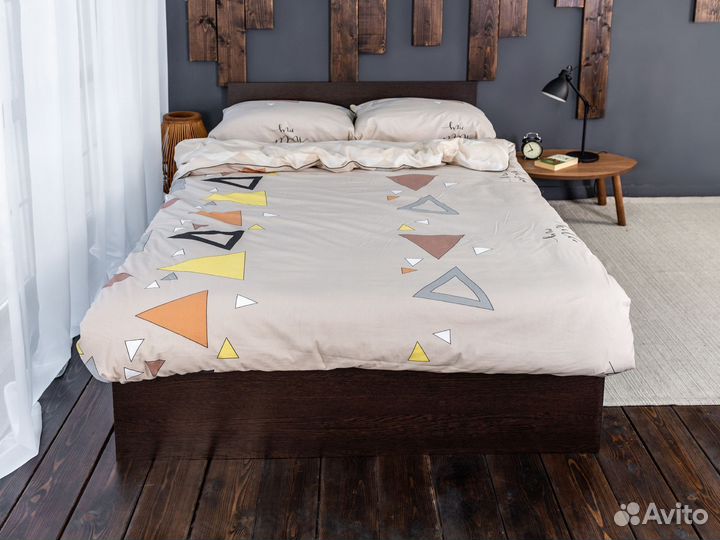Кровать полуторка с матрасом 120 на 200