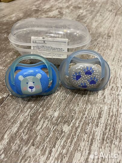 Соска пустышка avent 6 18