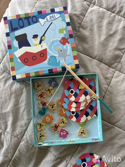 Djeco игра рыбалка