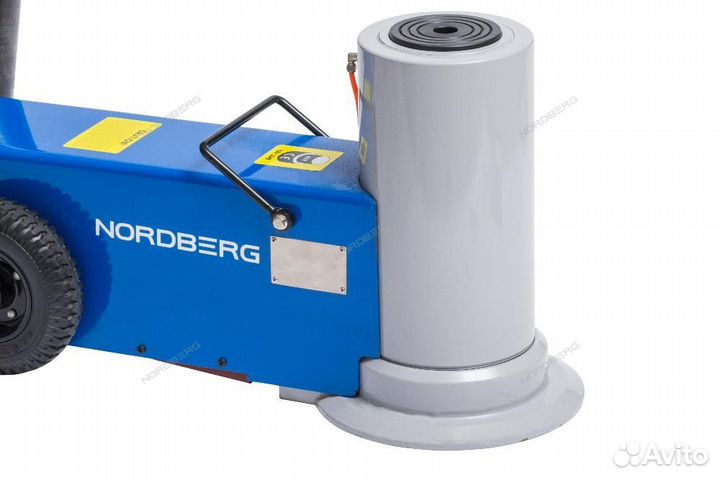 Домкрат подкатной пневмогидравлический, г/п 60т