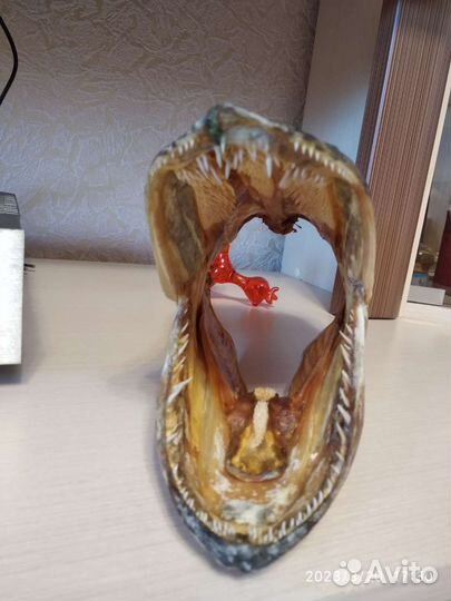 Чучело головы щуки 10кг