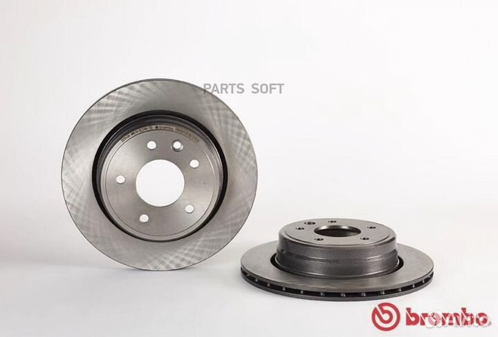 Brembo 09.7217.21 Диск торм. зад.вент. 305x20 5 от