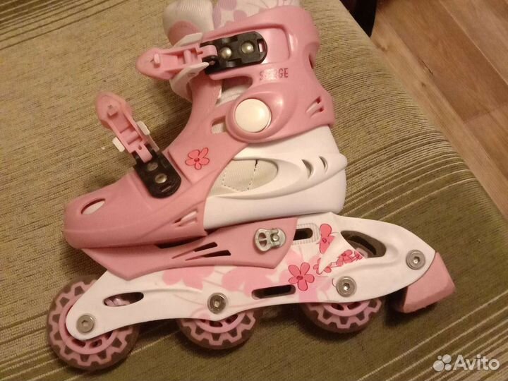 Роликовые коньки детские раздвижные