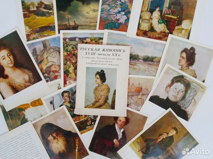 Открытки СССР Русская живопись