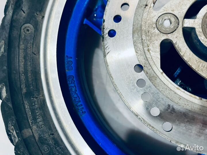 Диск передний на скутер китаец 139 QMB 12х2.50 Б/у