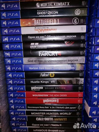 Диски для PS4