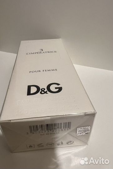 Туалетная вода L'Imperatrice dolce & gabbana 100ml