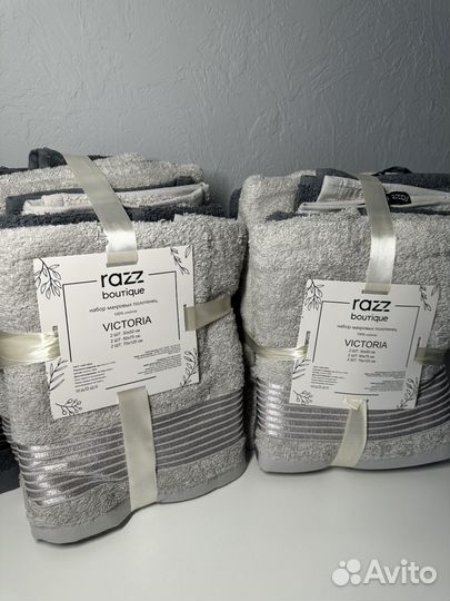 Полотенца махровые набор 6 шт