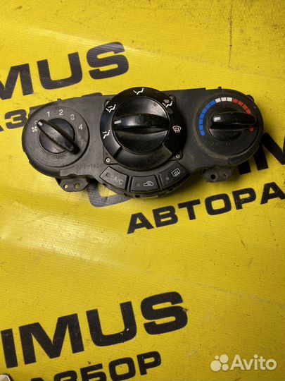 Блок управления печкой Лачетти