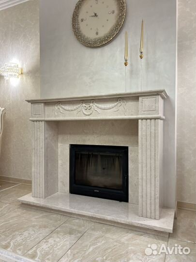 Мраморный камин