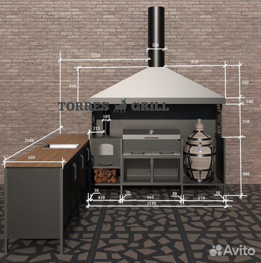 Мангальный комплекс от производителя