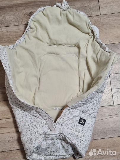 Конверт в коляску зимний. Спальный мешок для детей