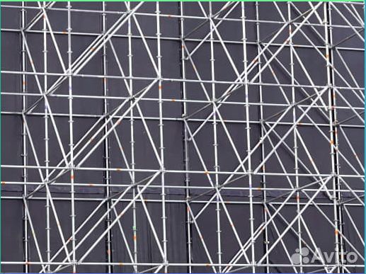 Строительные леса для сцен и подиумов Layher