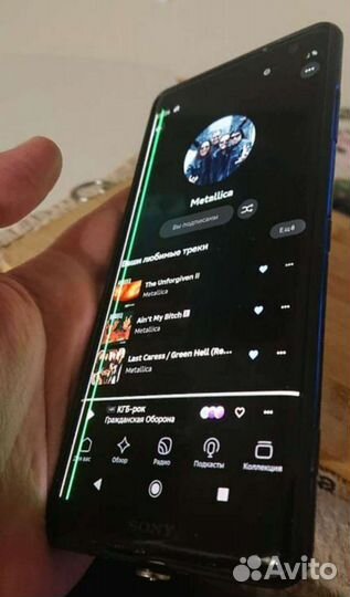 Sony xz3 экран дисплей с дефектом