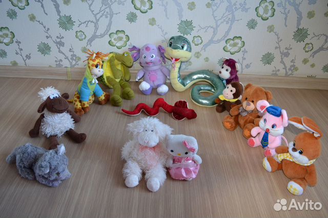 Игрушки мягкие
