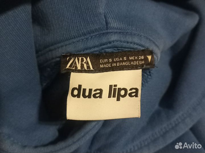 Толстовка с принтом dua lipa zara