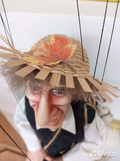 Чешская коллекционная марионетка «путник»