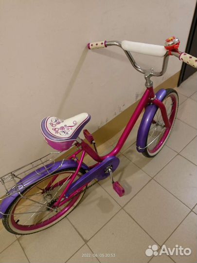 Велосипед для девочки 20 дюймов бу black aqua