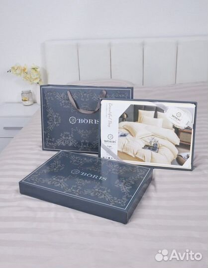 Постельное белье евро страйп сатин разные цвета