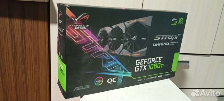 Видеокарта gtx 1080 ti 11 gb
