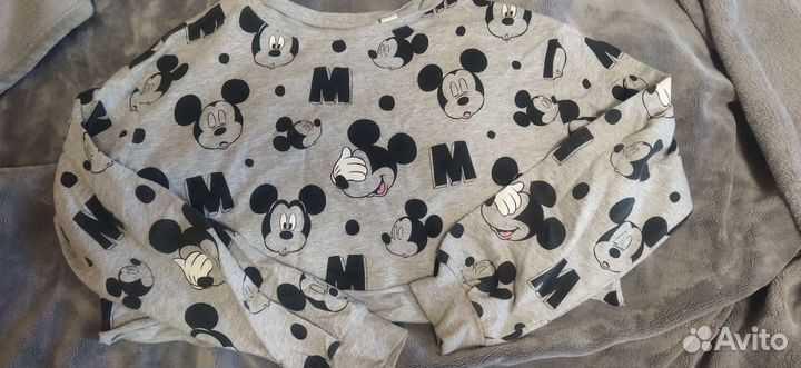 Укороченная кофта (кроп топ) H&M Disney