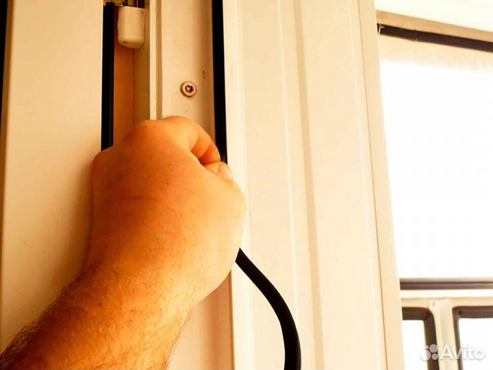 Ремонт окон, уплотнитель Q-Lon RAL3303